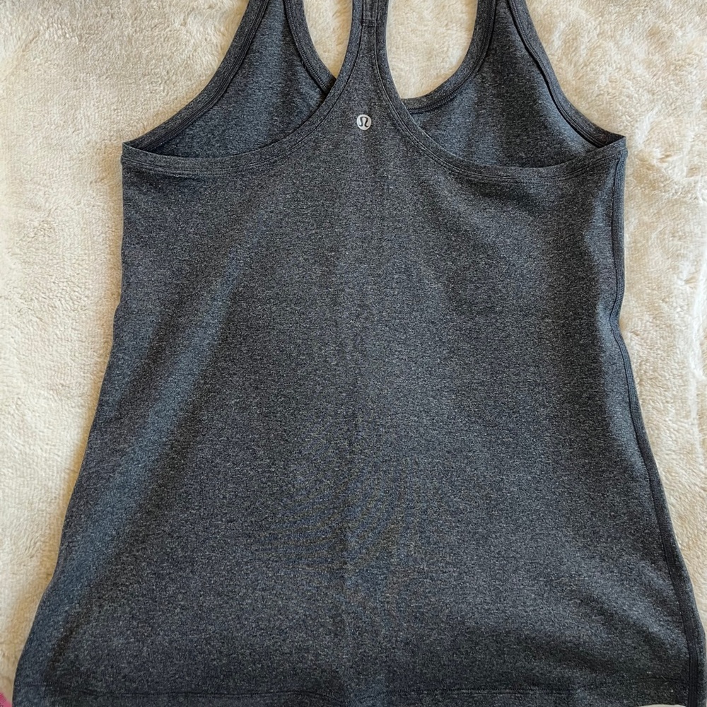 lululemon athletica Women's Gray Tank Top